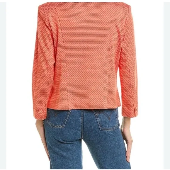 CAbi Orange Button-Down Shirt - Picture 2 of 6